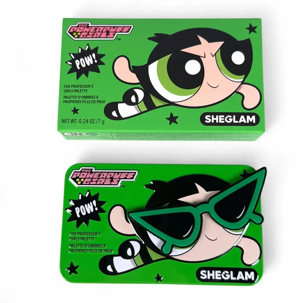 Powerpuff Girls The Professor's Girls Eyeshadow Palette Toughest Fighter Sheglam